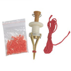 Pellet Bait Bander Tool for Fishing Accessories (White)