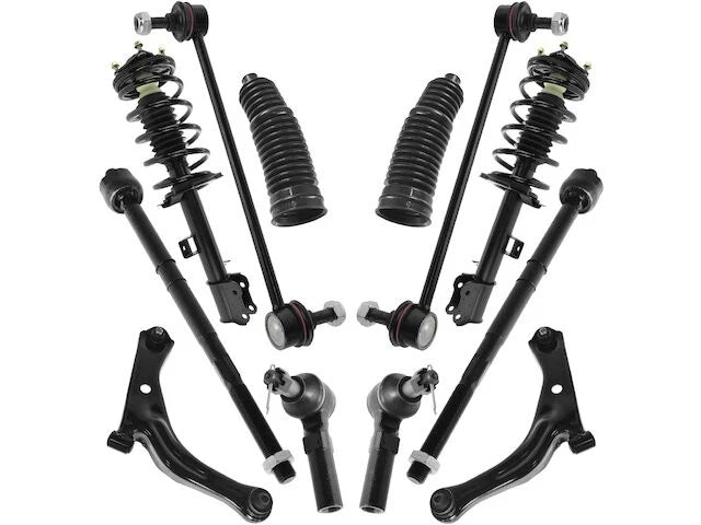 Front Strut Coil Spring Control Arm Ball Joint Kit for Mazda Tribute (2001–2007)