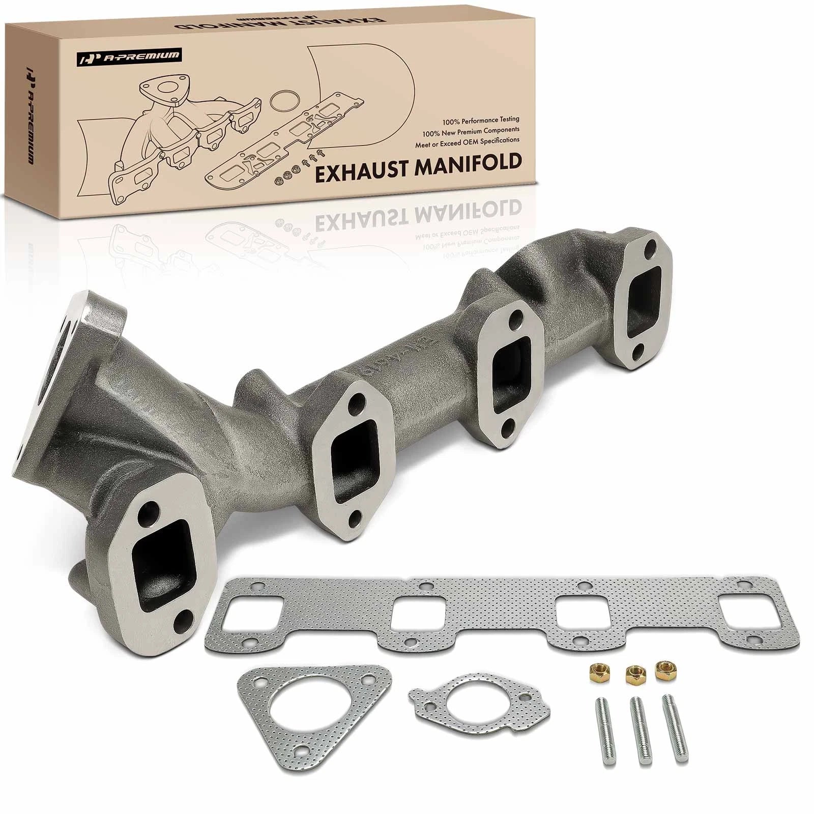 Exhaust Manifold with Gasket for Ford F-250 F-350 Super Duty (2015–2019)