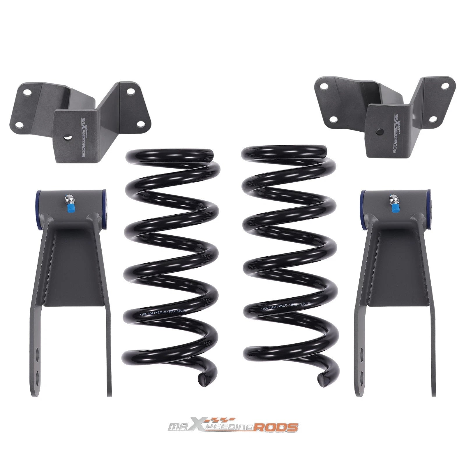 Front 3" Rear 3-4" Drop Kit For Chevy Silverado GMC Sierra C1500 88-1998