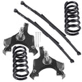 Set of 4 Lowering Springs for Chevrolet Silverado C1500 (1988–1998) 2WD