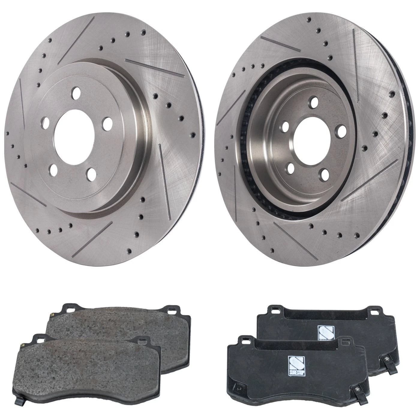 Brake Disc and Pad Kit for Dodge Challenger, Charger (2018–2019)