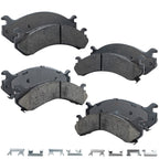 Set of 4 Ceramic Brake Pads for Chevrolet Silverado 3500 (2001–2006)