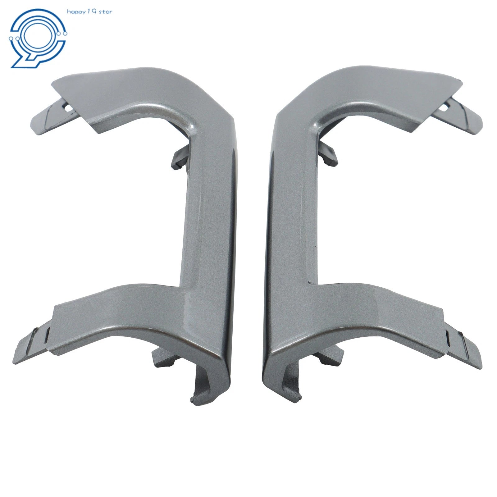 Front Lower Bumper Cover Molding for Nissan Rogue SL (2024) Left + Right Gray