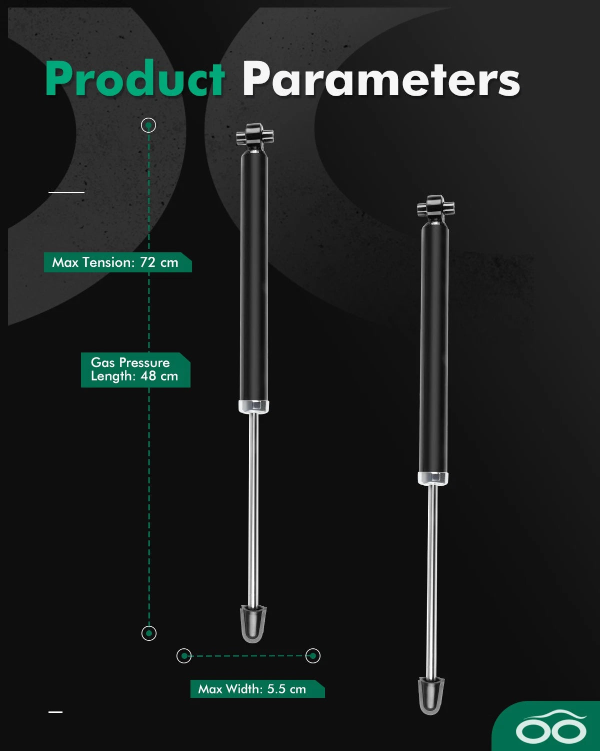 Rear Pair Shocks & Struts for Chevrolet Sonic (2012–2020)