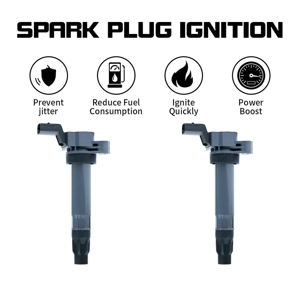 2X Ignition Coils for Chevrolet Spark L4-1.2L (2012–2015) OEM UF725