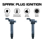 2X Ignition Coils for Chevrolet Spark L4-1.2L (2012–2015) OEM UF725
