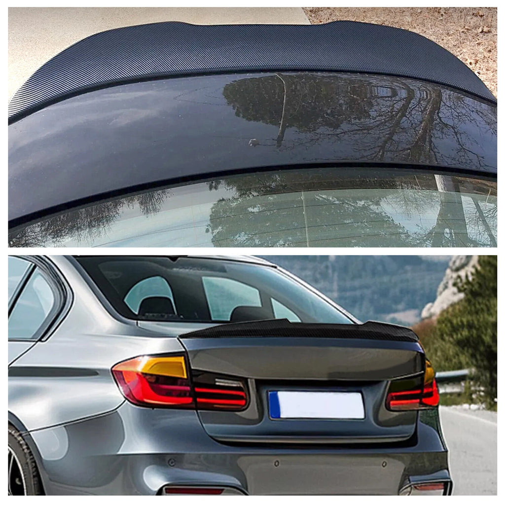 Carbon Fiber PSM Style Rear Trunk Spoiler for BMW F30 F80 335i 328i (2012–2018)