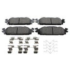 Akebono ProACT Front Ceramic Disc Brake Pads for Ford Explorer Flex MKS MKT (2011–2019)