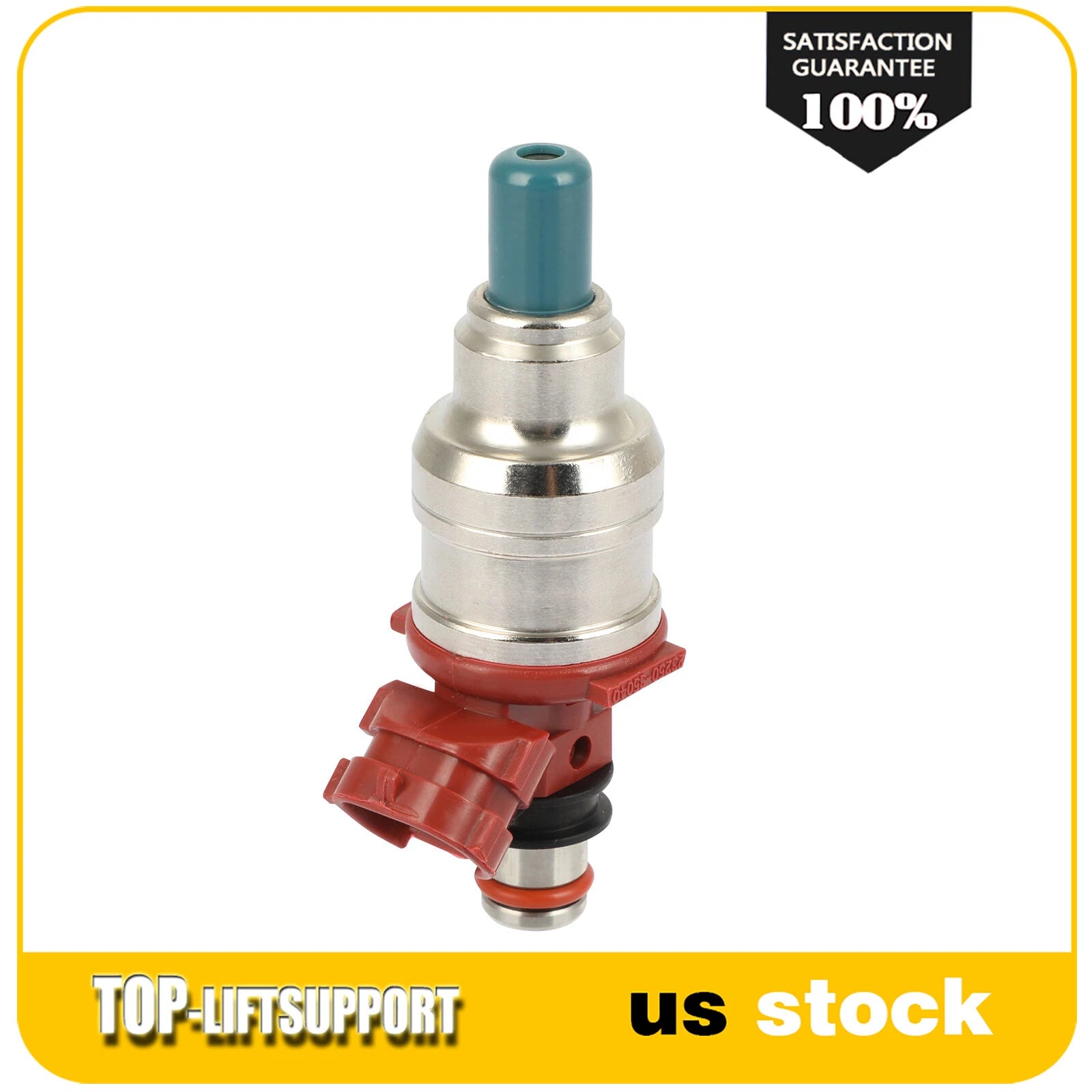 Set of 4 Fuel Injectors for Toyota Pickup (1989–1995) 2.4L