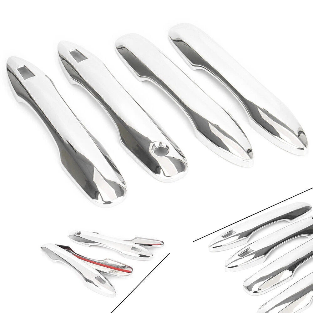 Set of 8 ABS Chrome Door Handle Cover Trims for Toyota Camry (2018)