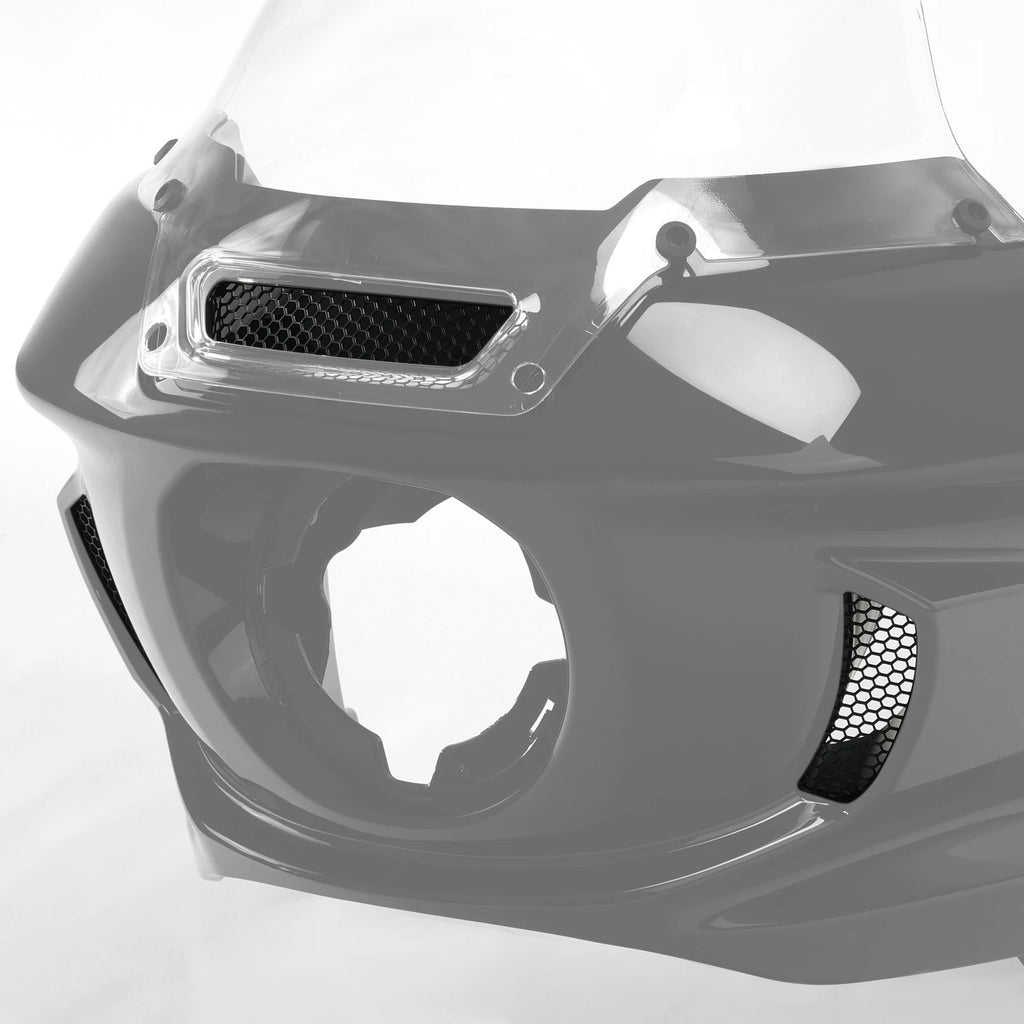 Front Fairing Mesh Vent Screen Grills for Harley Low Rider ST FXLRST (2022–2025)