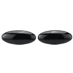2X Dynamic LED Amber Side Marker Light for Nissan Frontier (1998–2005) Smoke