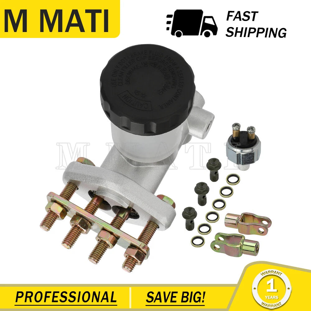 Hydraulic Brake Master Cylinder for Go Kart Buggy (90cc–250cc)