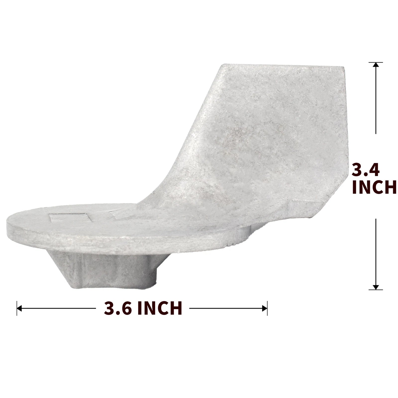 Aluminum Boat Motor Trim Tab Anode with Bolt for MerCruiser Stern Drive (822777Q1)