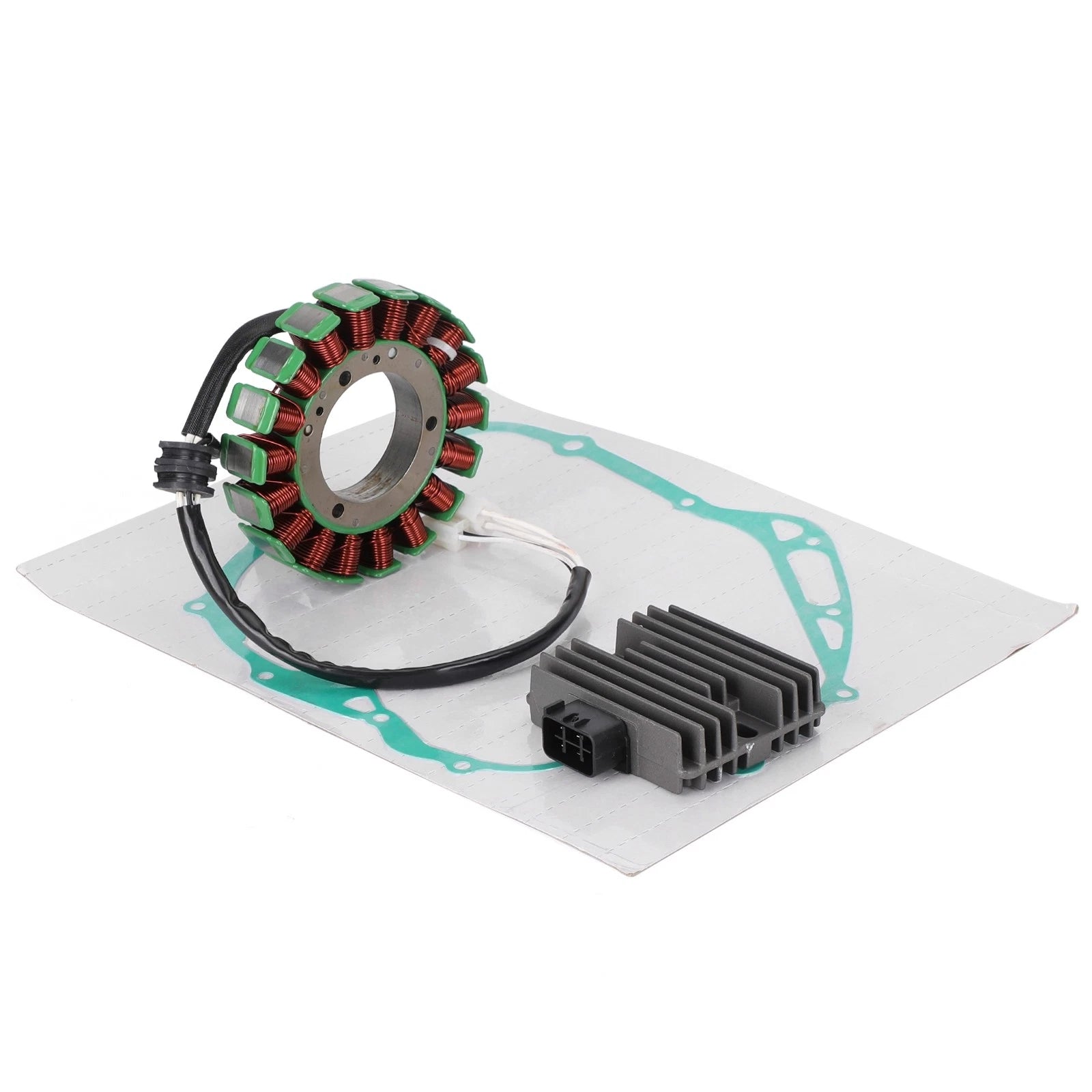 Stator, Voltage Rectifier, Gasket for Yamaha XVS1100 V-Star (2004–2011)