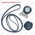Alternator Drive Belt Kit for Volvo Penta 4.3L 5.0L 5.7L (Upgrade 3817287 3889124)