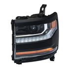 Driver Headlight for Chevy Silverado 1500 (2016–2018) HID/Xenon LED DRL
