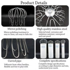Stainless Steel Gutter Guard Strainer for Comprehensive Rain Pipe Cap