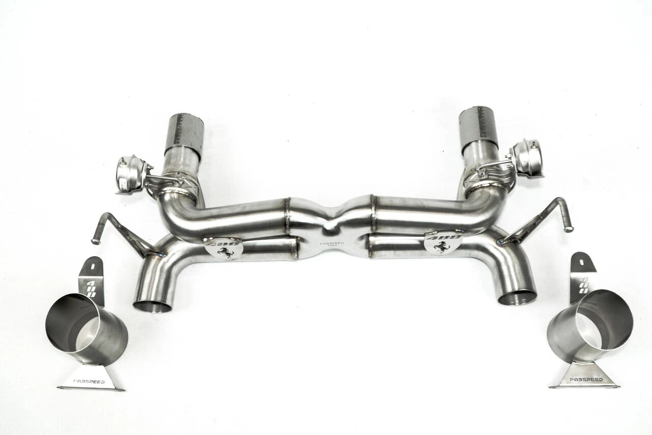 Fabspeed Valvetronic Dual Tone Exhaust System for Ferrari 488 Pista (2019–2020)
