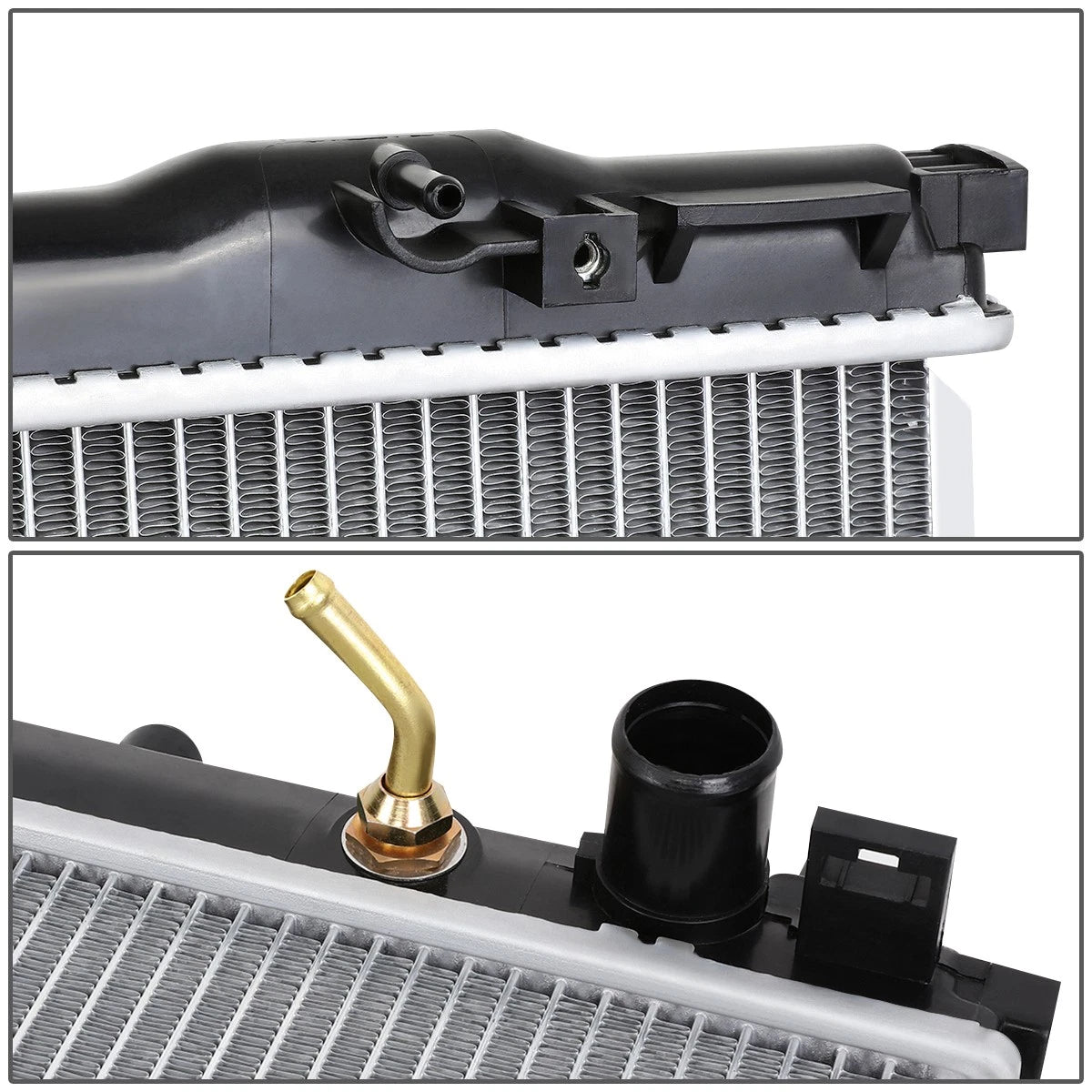 Aluminum Core Cooling Radiator for Kia Sorento 2003–2006 DPI 2585