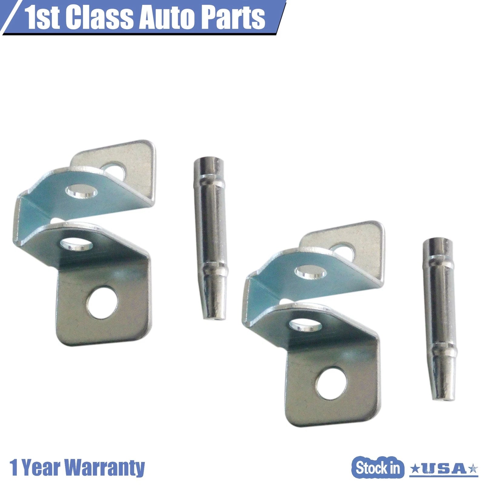 Set of 4 Door Check Bracket & Pin Repair Kit for Jeep Cherokee