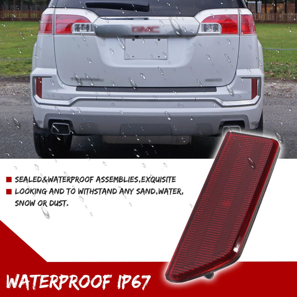 Rear Bumper Reflectors Pair for GMC Terrain (2016–2017)