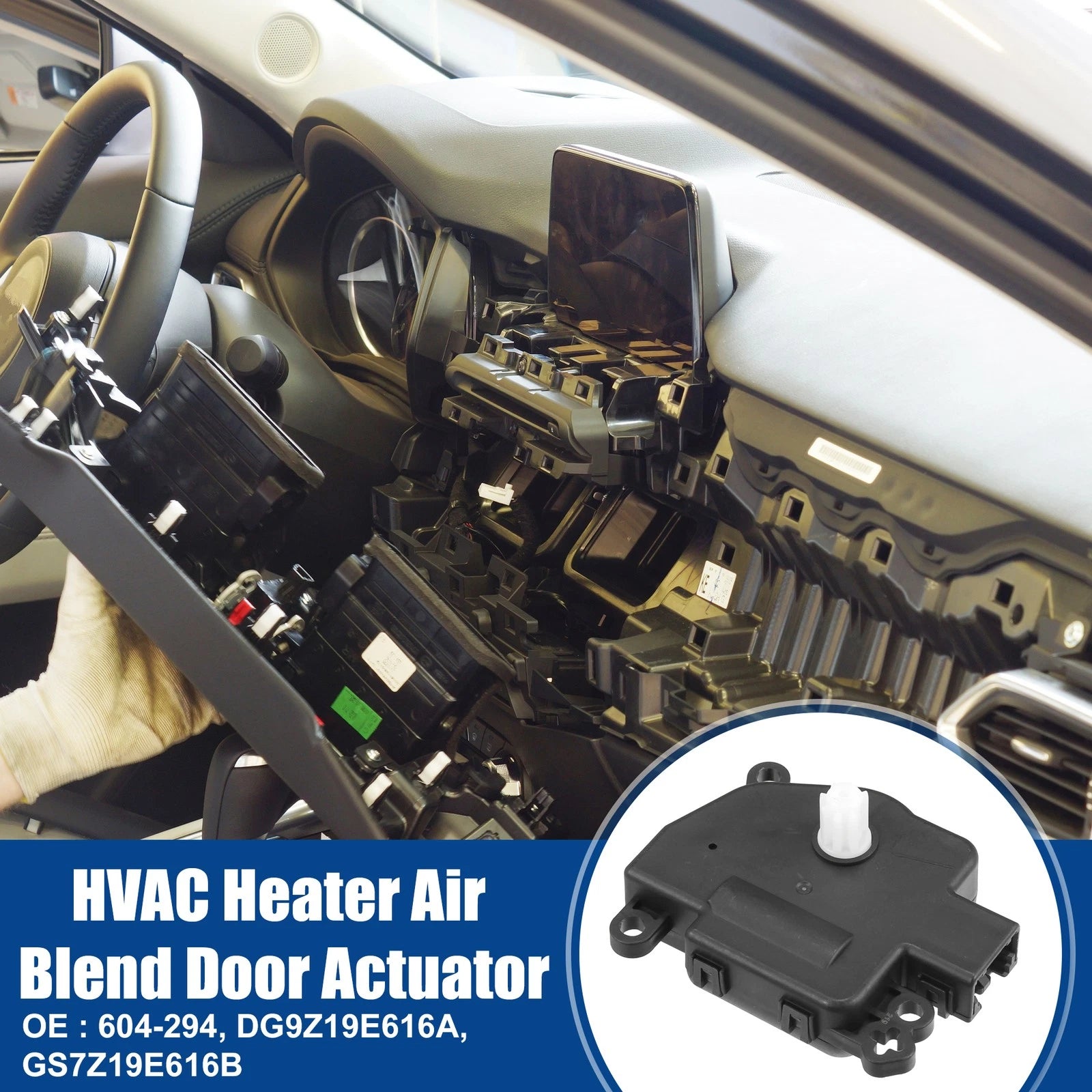 Heater Blend Air Door Actuator for Ford Edge (2007–2014) 604-294