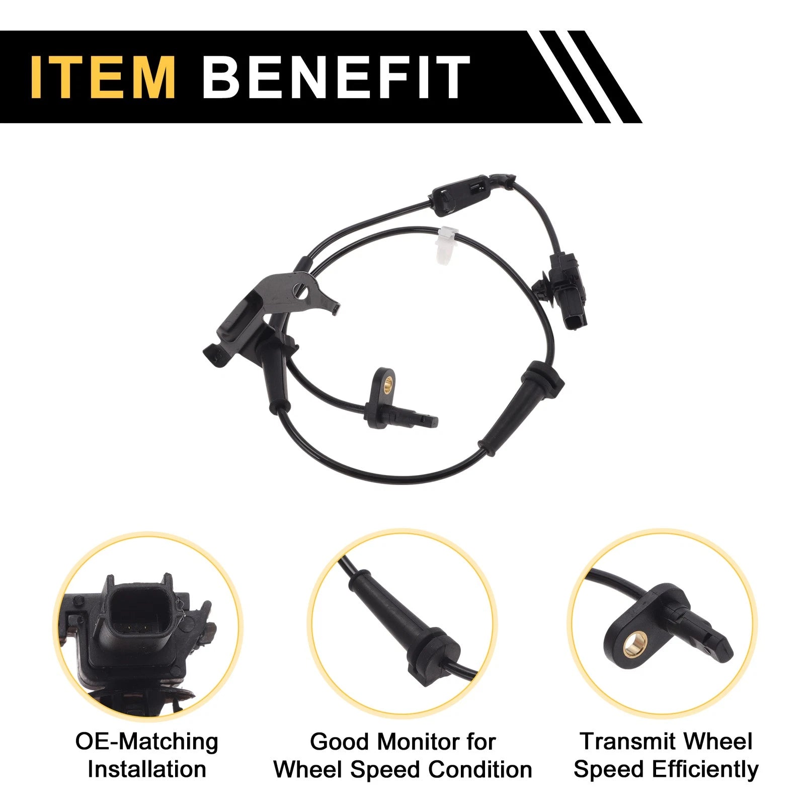 ABS Wheel Speed Sensor No. 57450T4NH03 for Honda Jade (2015–2020)