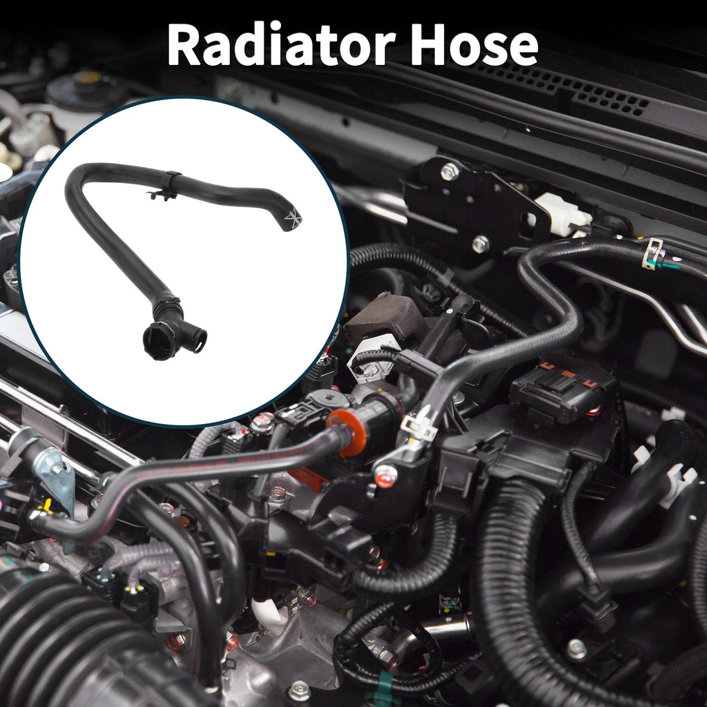 Radiator Hose Coolant Tube for Audi A3 (2010) - Rubber Plastic Black