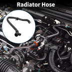 Radiator Hose Coolant Tube for Audi A3 (2010) - Rubber Plastic Black