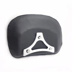 Chrome Cushion Backrest w/ Plate for Harley Touring Street Glide (1997–2017)