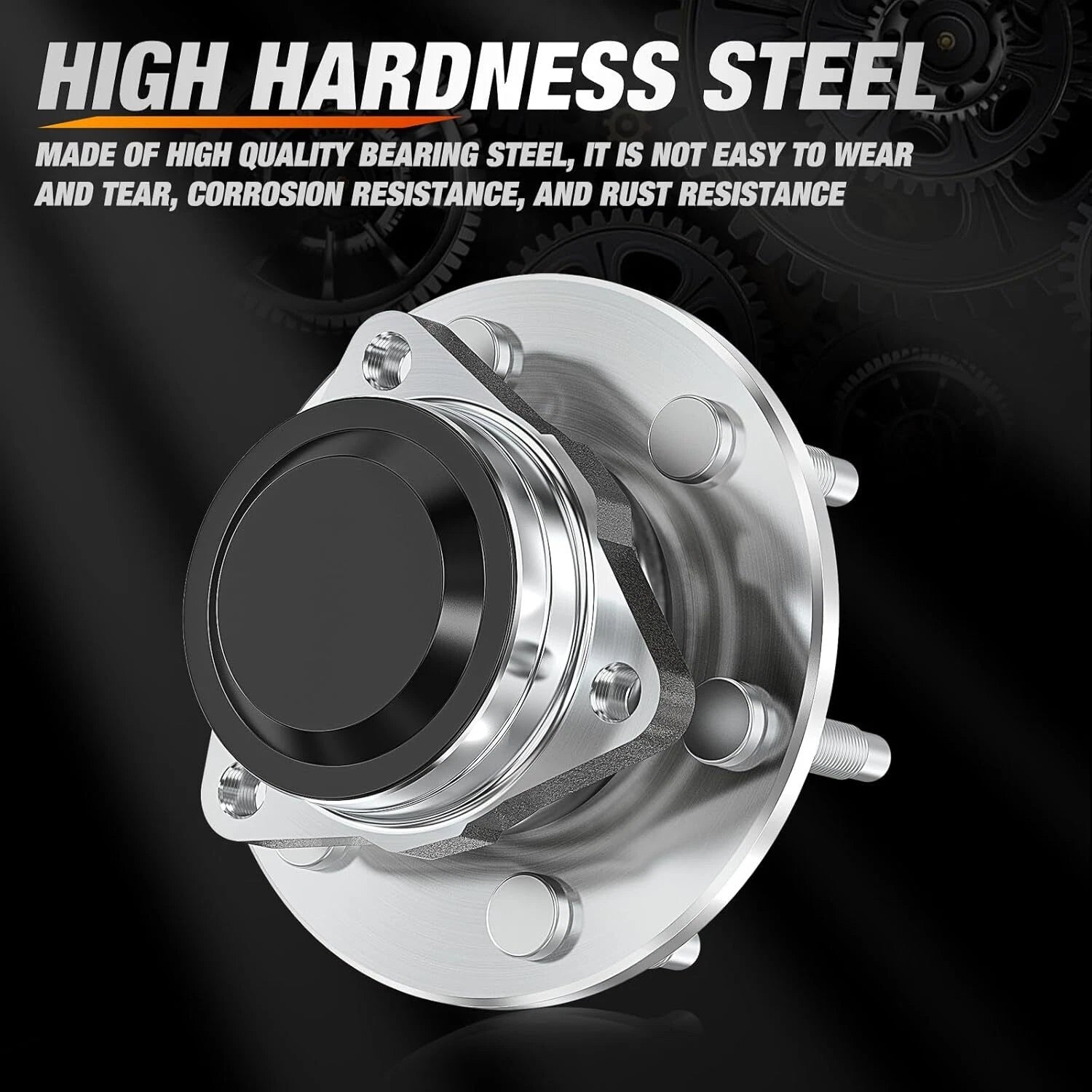 Pair Front Wheel Hub Bearing for Chevy Silverado GMC Sierra 1500 Yukon (1999–2006)
