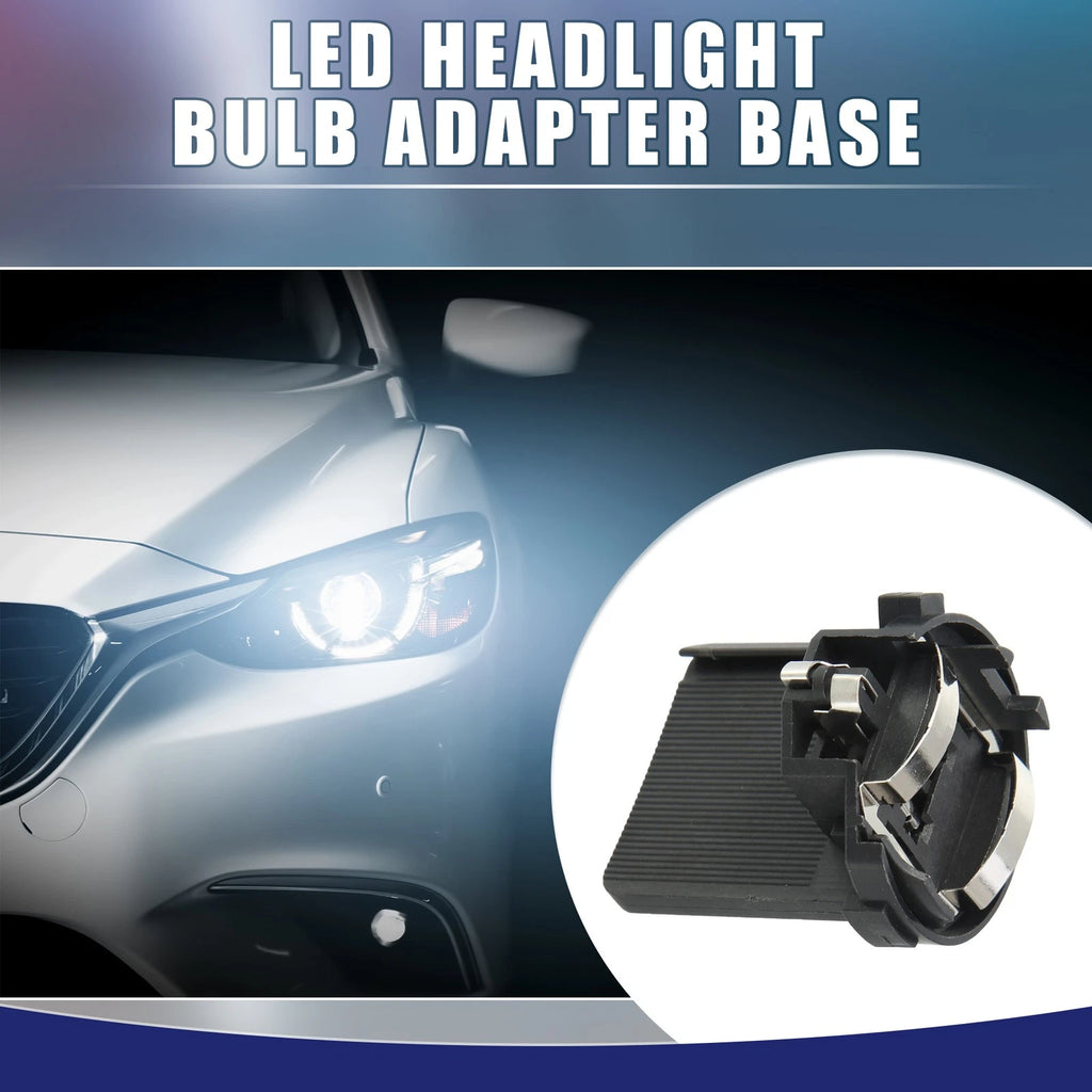 H7 LED Headlight Bulb Adapter Base for Volkswagen 