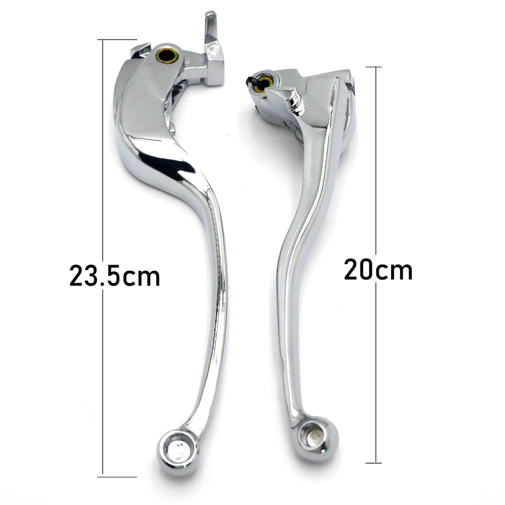 Front Brake Clutch Levers for Kawasaki Ninja ZX-6R (2019–2024) Chrome