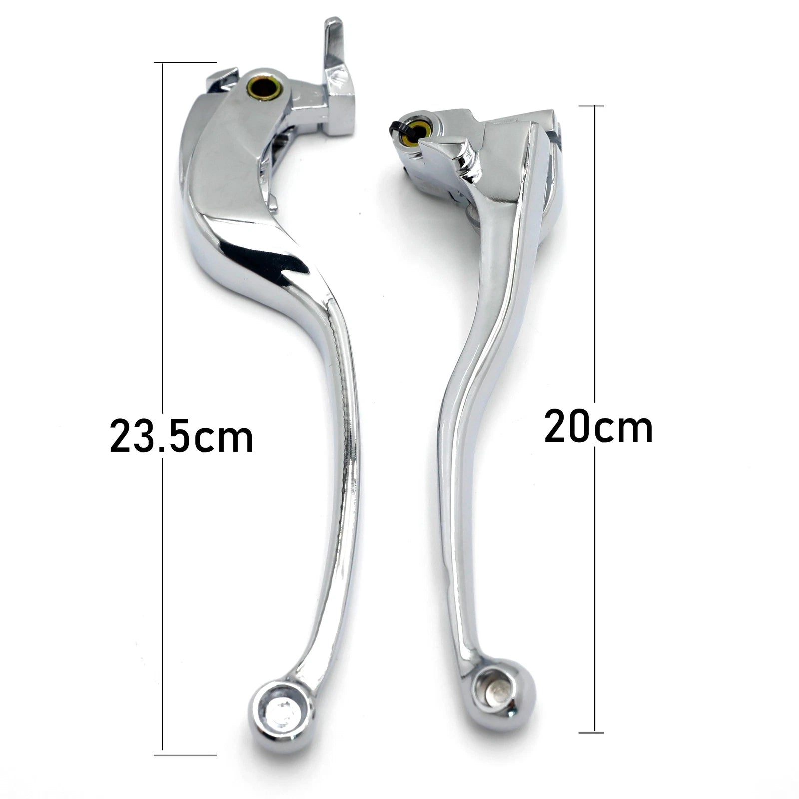 Front Brake Clutch Levers for Kawasaki Ninja ZX-6R (2019–2024) Chrome