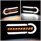 3D LED DRL + Sequential Turn Signal Bumper Light for FJ Cruiser (2007–2014)