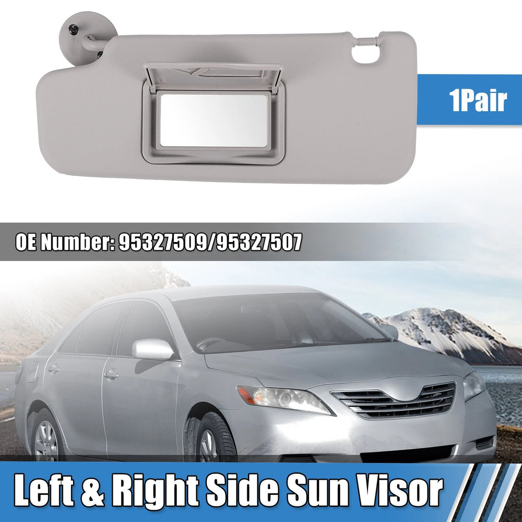 Pair Sun Visors for Chevy Sonic (2012–2016) Left Right Side W/O Sunroof Light