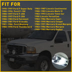 2 Blue LED Door Courtesy Lights for Chevrolet GMC Hummer Cadillac