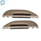 Set of 2 Tan Interior Door Armrests for 1996-2002 Chevy GMC Van