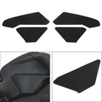Black Side Tank Pads Traction Knee Grips for Honda CBR1000RR (2017–2019)