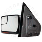 2X Power Heated Puddle Light Signal Tow Mirrors for Ford F150 (2004–2014)