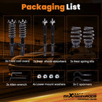 Coilover Kit for BMW E46 3 Series Sedan (1999-2005) 24 Way Damper
