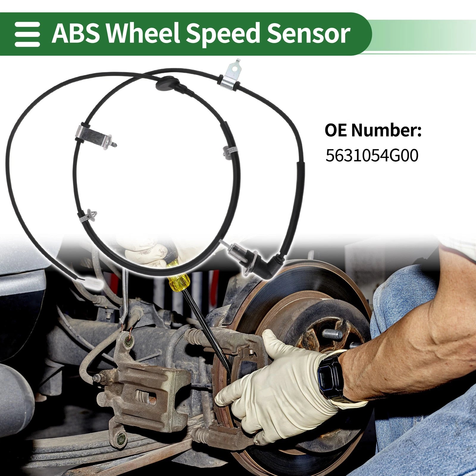 ABS Wheel Speed Sensor No. 5631054G00 for Suzuki Aerio (2002–2007)