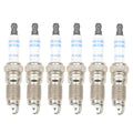 Set of 6 Bosch Double Iridium Spark Plugs for Ford Mazda Mercury V6 (OE)