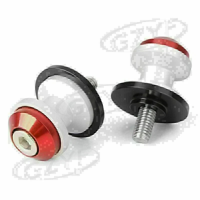 8mm Thread Bolt Motorcycle Swingarm Spools Slider Protectors Green  Universal