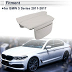 Center Console Cover for BMW 5 Series (2011-2017) White