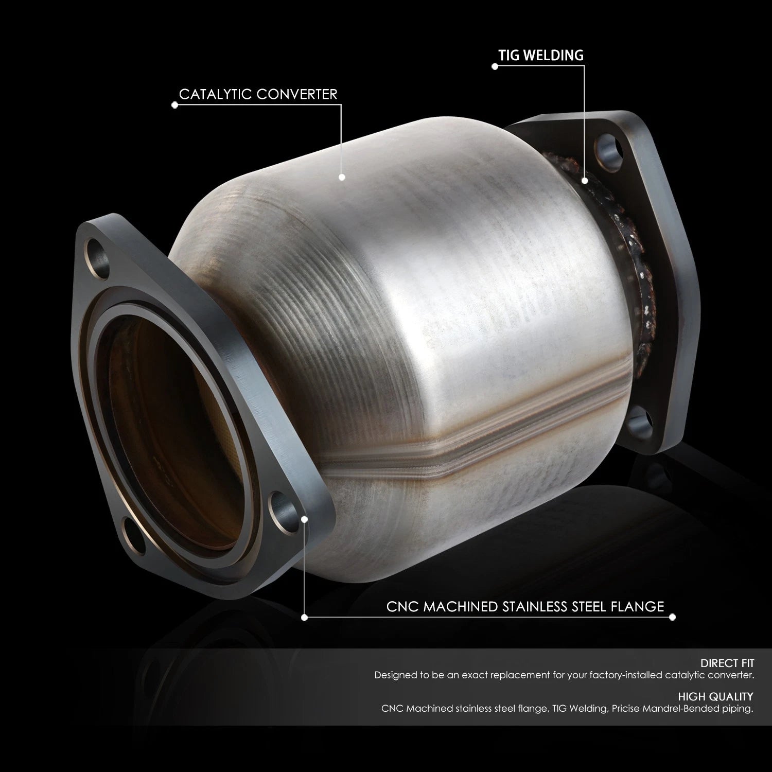 Catalytic Converter for Chevy Aveo/Aveo5 1.6L (2004–2008) OE Style