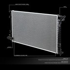 Aluminum Core Cooling Radiator for Mini Cooper (2002–2006) DPI 2747