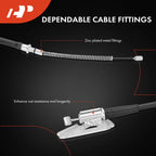 Rear Left Parking Brake Cable for Hyundai Entourage (2007-2008)
